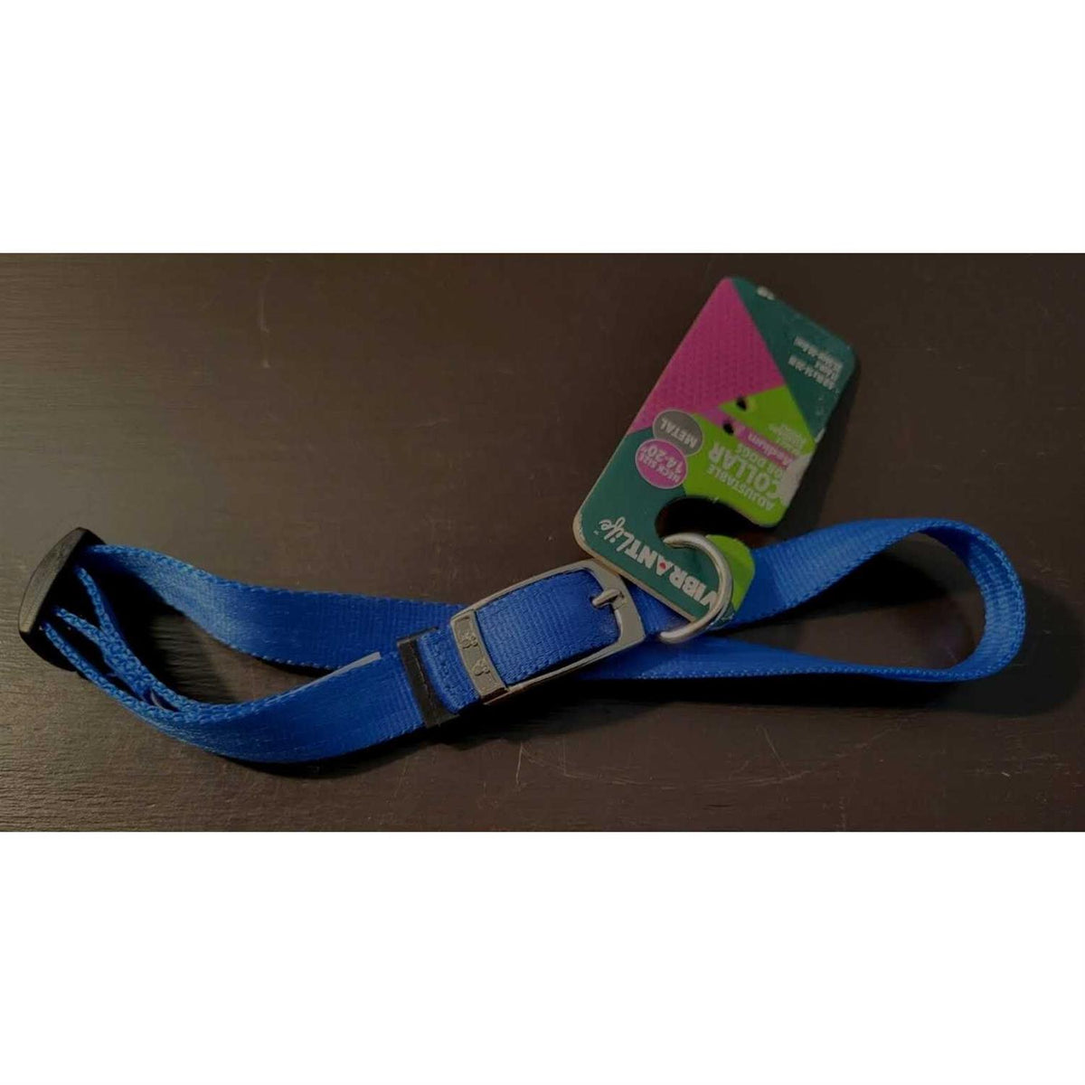 Solid Dog Collar with Metal Buckle K7820