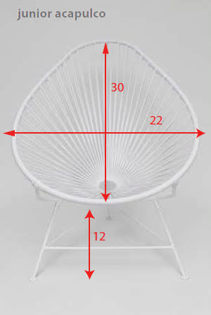 Black Acapulco Chair H5577