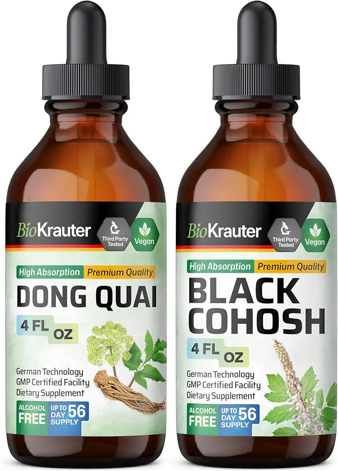 Dong Quai and Black Cohosh Tincture 4 Fl. Oz. N780667