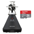 360-Degree Audio Handy Recorder with 32GB MicroSD Card K969