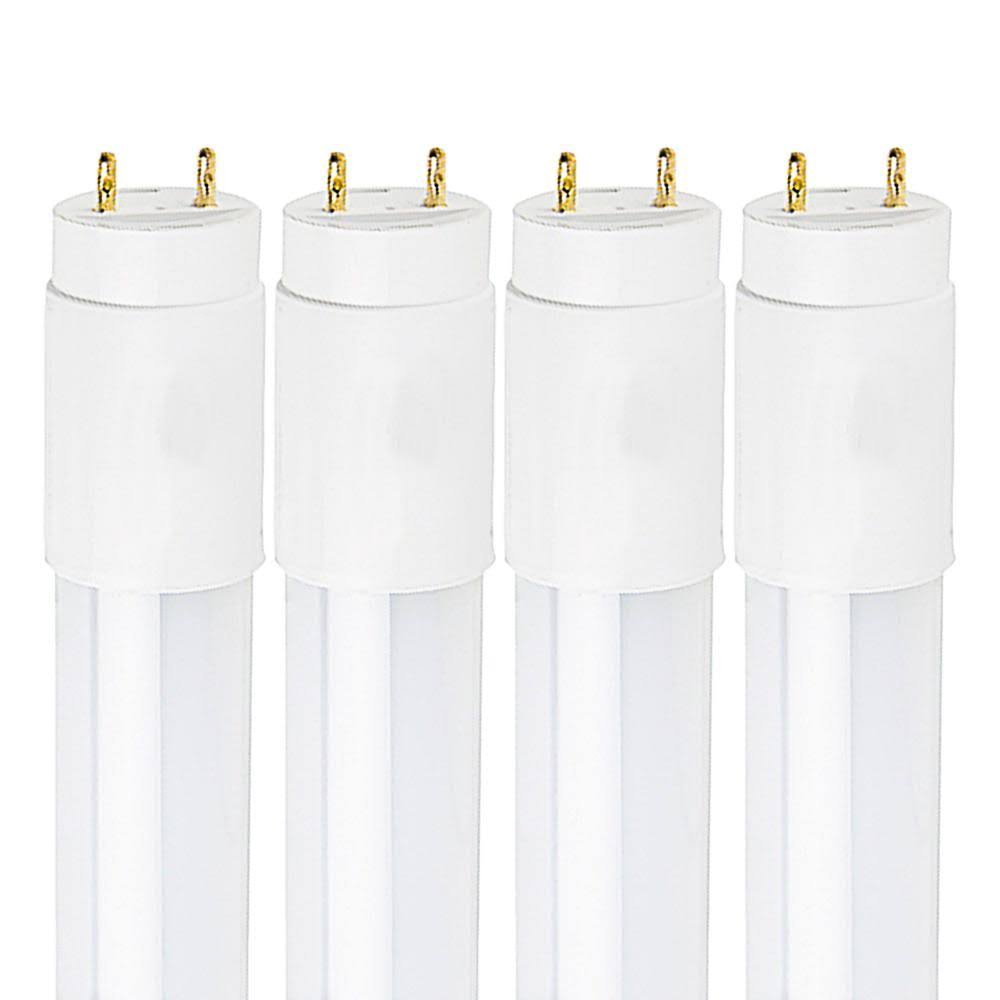 4 Pack 48 inch 6500K 18W T8 LED Tube Light B99590