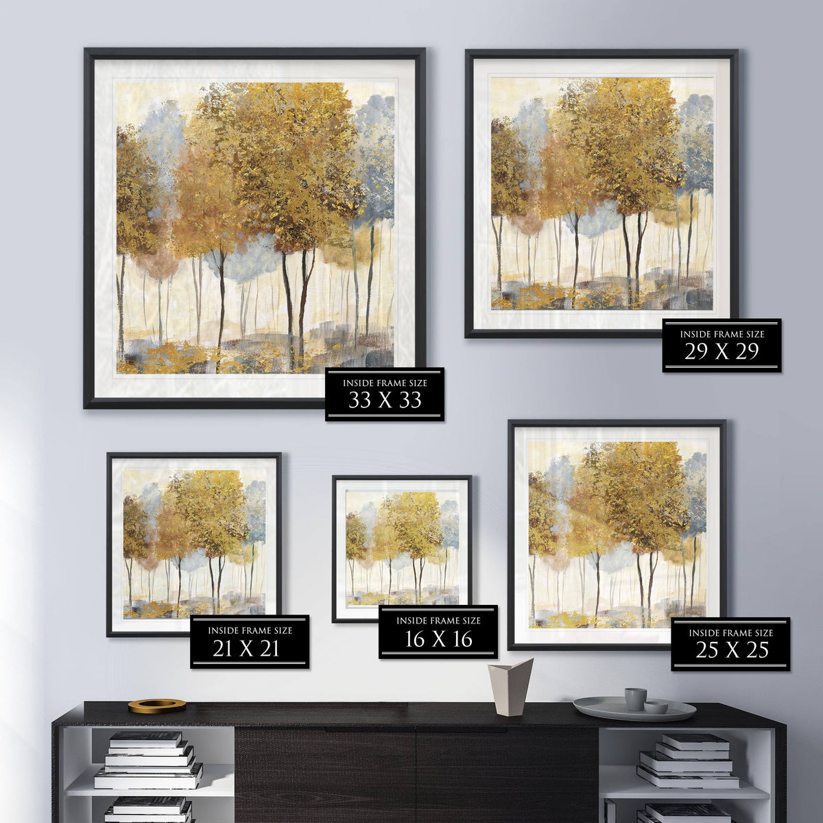 Framed Giclee Print 32x32 M20529