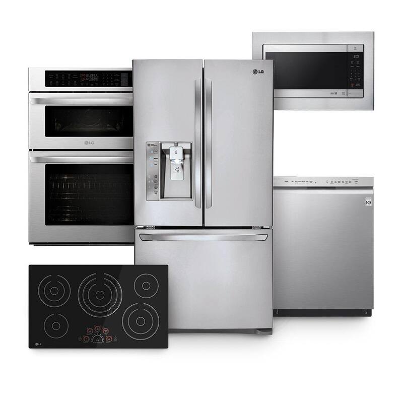 36 in. Electric Cooktop in Black with 5 Elements P6524
