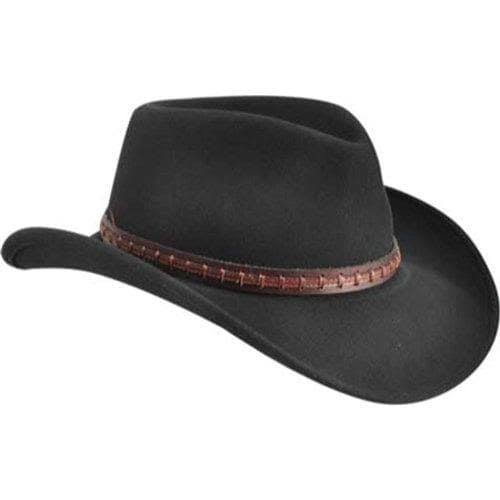 Black Wool Western Hat L86909