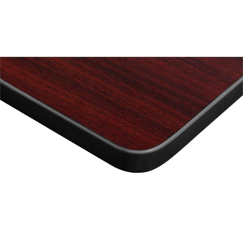 Mahogany Height Adjustable Classroom Table T89435