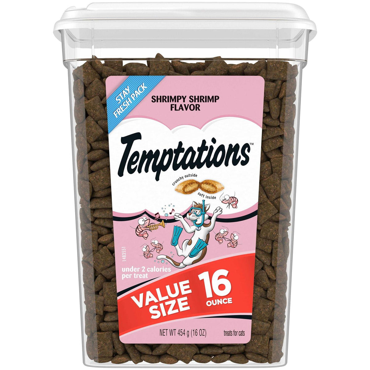 Shrimpy Shrimp Flavor Cat Treats U91837