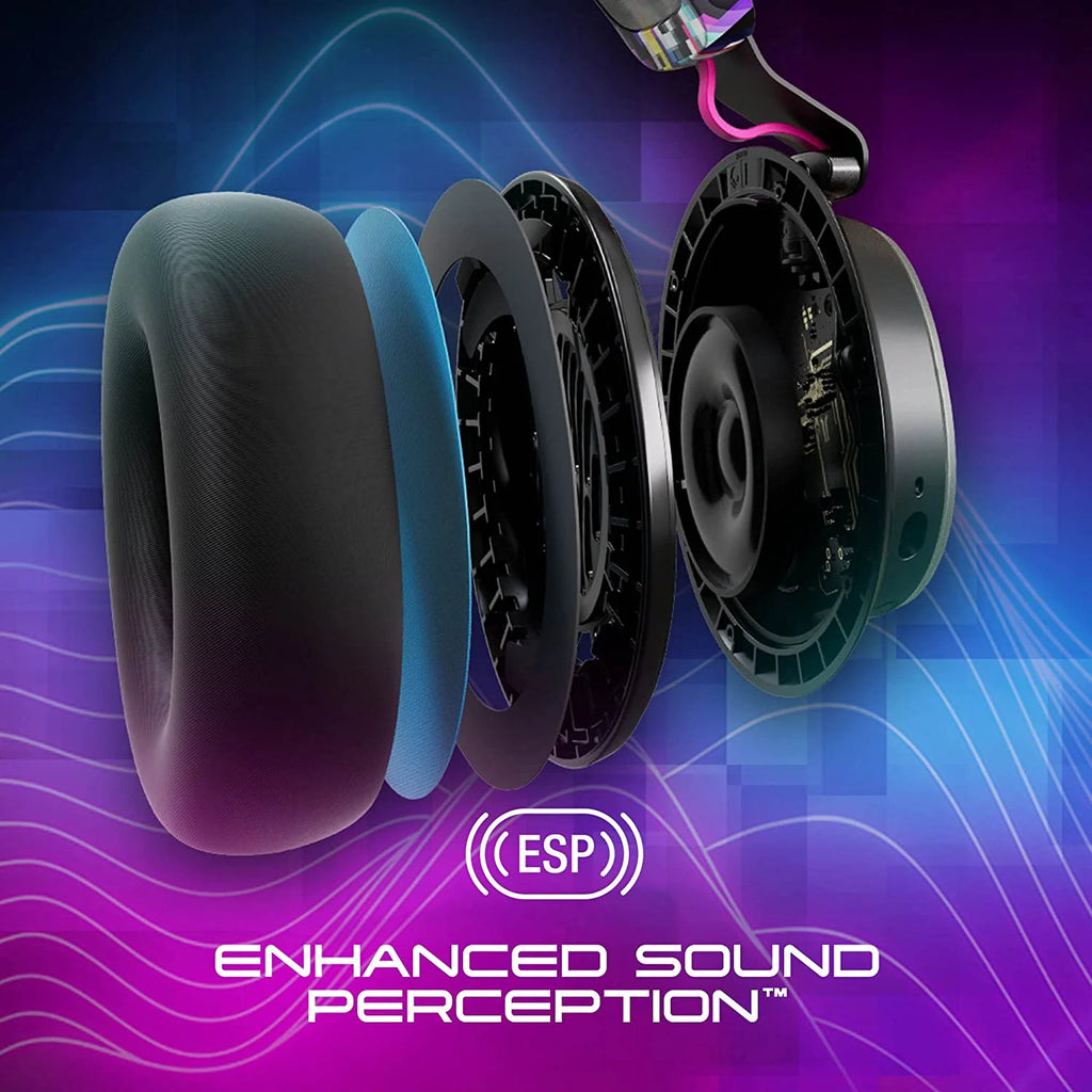Black Wired/Wireless over-Ear Gaming Headset F585675