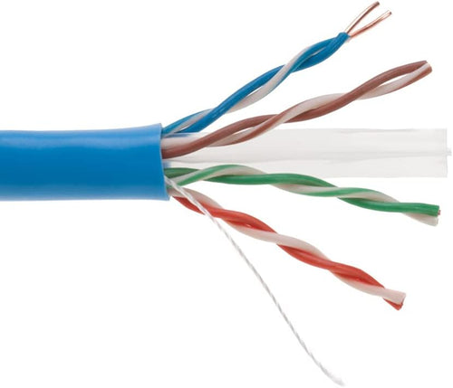 1000ft CAT6 Solid Ethernet Cable UTP 23AWG Bulk (Orange) F39069