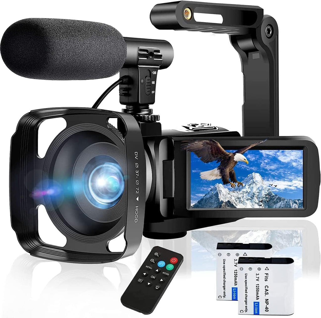 2.7K Full HD 30FPS Vlogging Camera with Microphone & Remote N141194