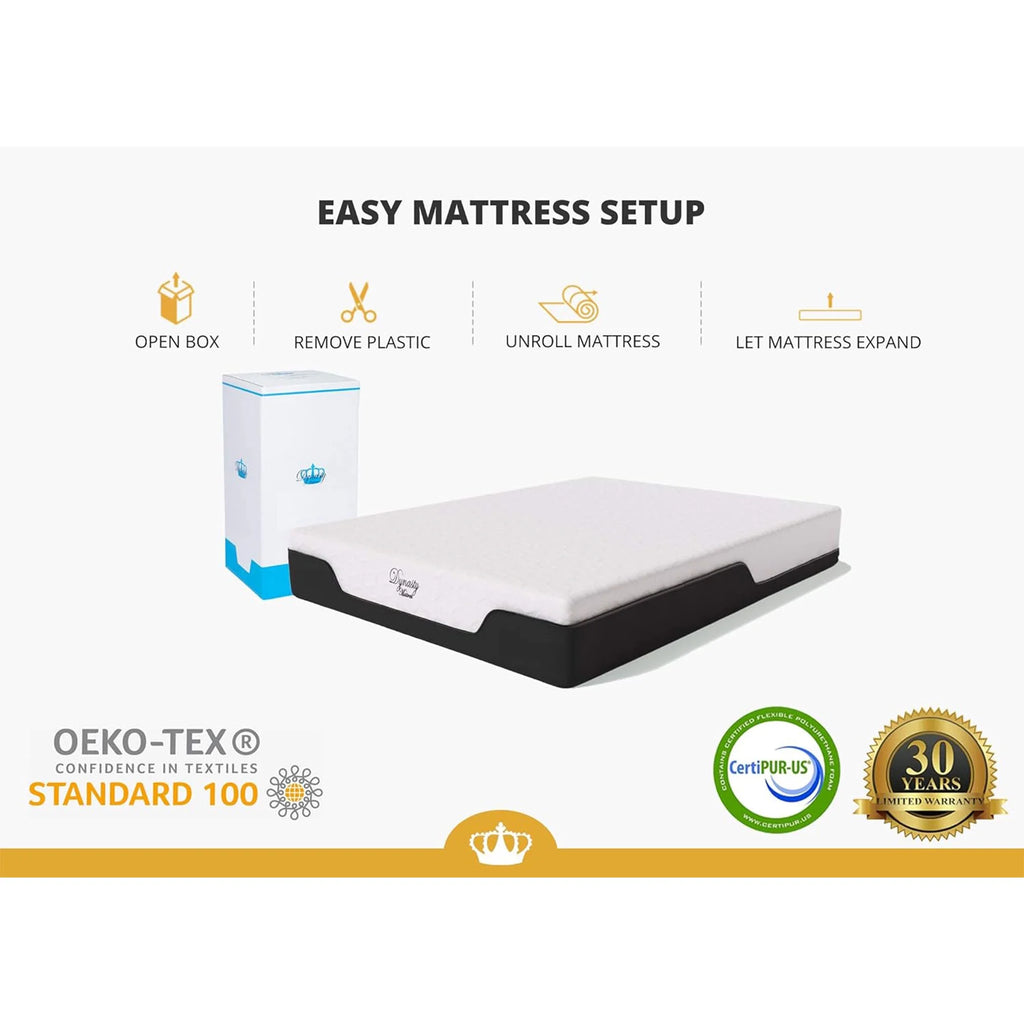 8 Inch Gel Memory Foam RV Queen Mattress B61973