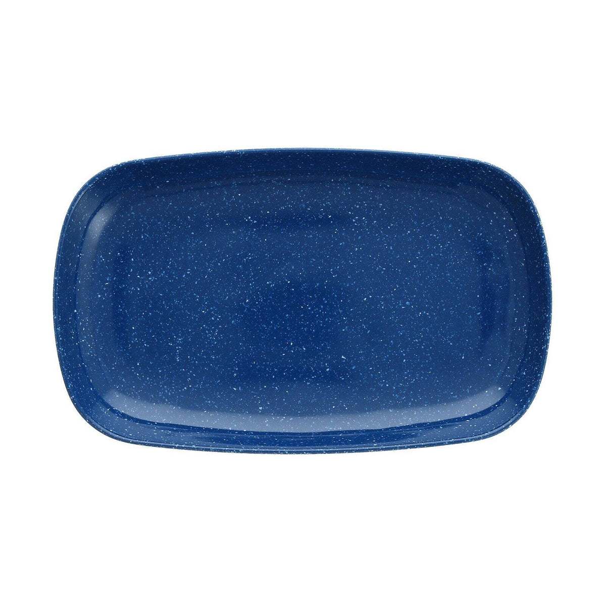 Set of 6 Blue Coupe Platter B7954