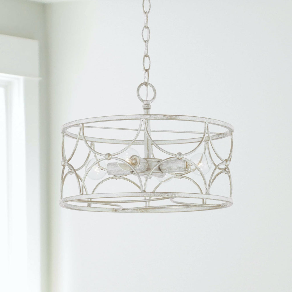 4 Light Semi Flush Mount K462