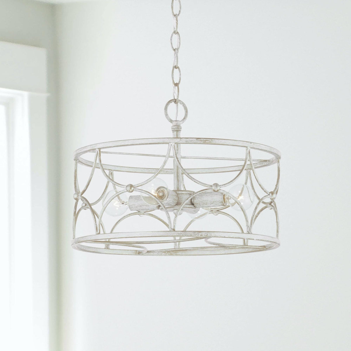 4 Light Semi Flush Mount K462