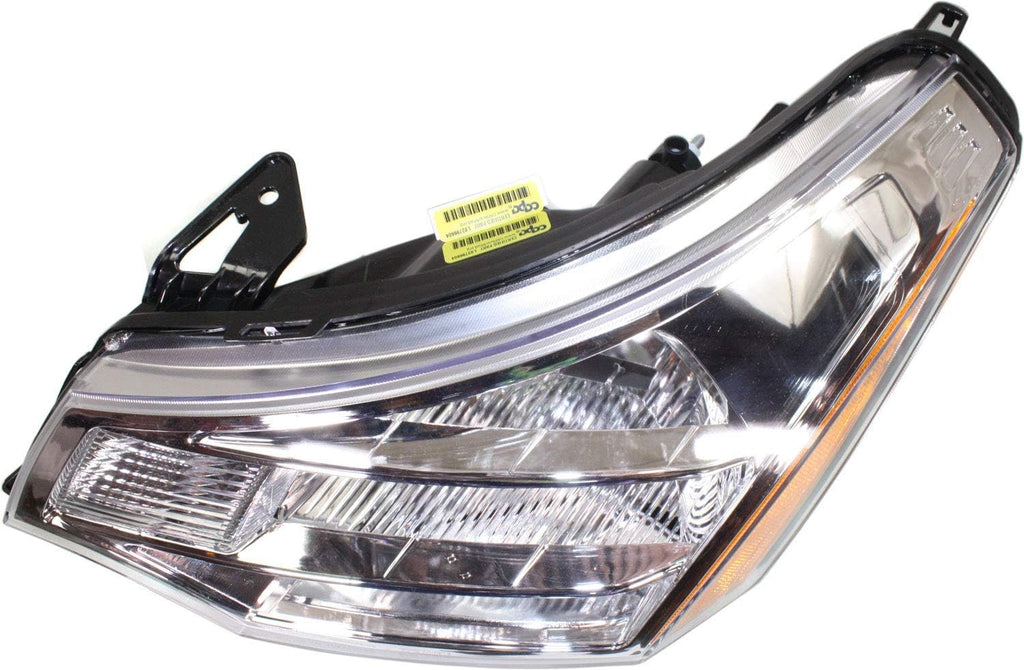 Headlight Assembly Compatible with 2008-2011 Ford Focus Halogen Driver Side E7188