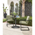 White Round Patio Table K630