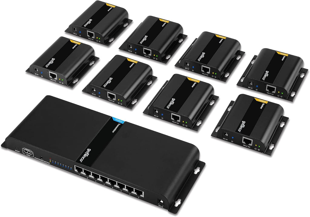 1080p 8port HDMI Extender Splitter over CAT5e / CAT6 O6698