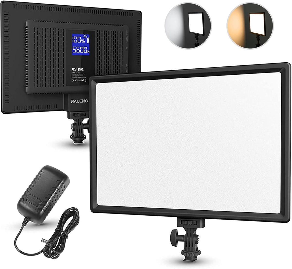 LED Video Soft Light Panel with Dual Rechargeable Battery M713
