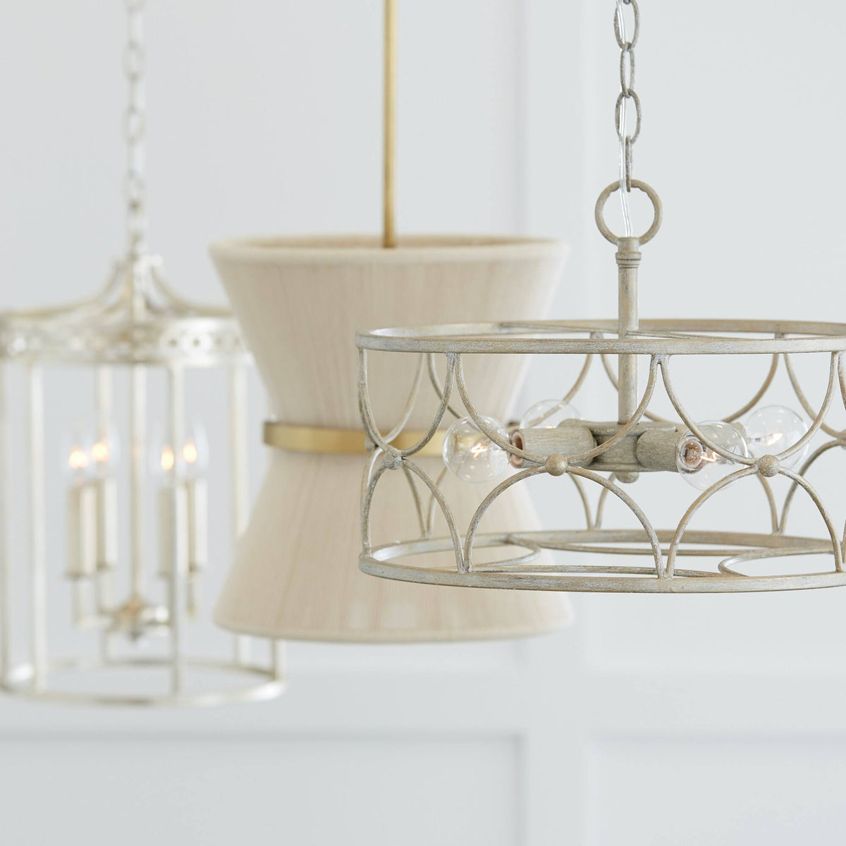 4 Light Semi Flush Mount K462