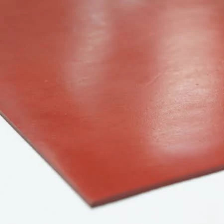 Red SBR Sheet 1/16 x 22 in x 3 ft W x 16 ft L E538892
