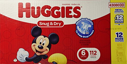 Size 4 Diapers, 180 Count T4804