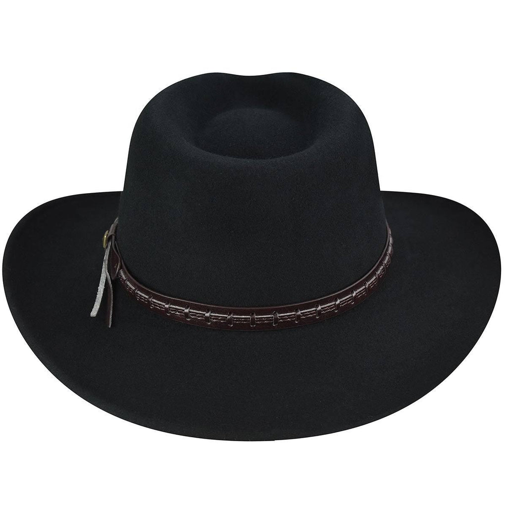 Black Wool Western Hat L86909