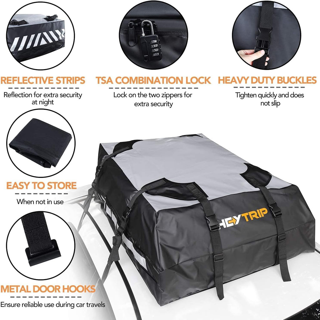 Waterproof Rooftop Cargo Carrier Pack of 2 Y38924