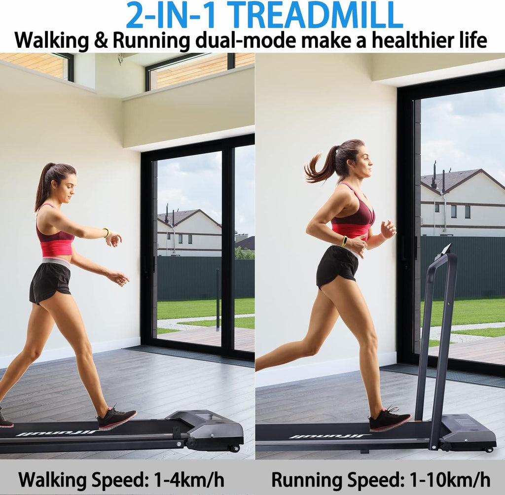 2-in-1 Under Desk Treadmill with LED Display P733015