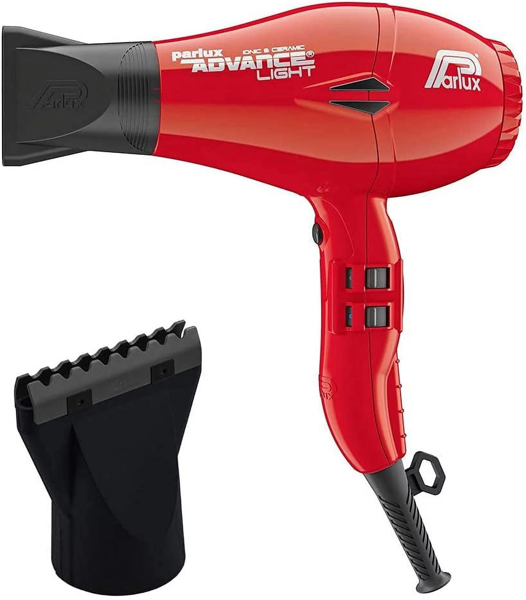 Red Ionic and Ceramic Hair Dryer and Hot Blow Attachment I9285