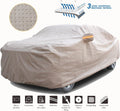 Full Size Truck Car Cover Waterproof Windproof with Straps Buckles Antenna Patch Pack of 2 R94989
