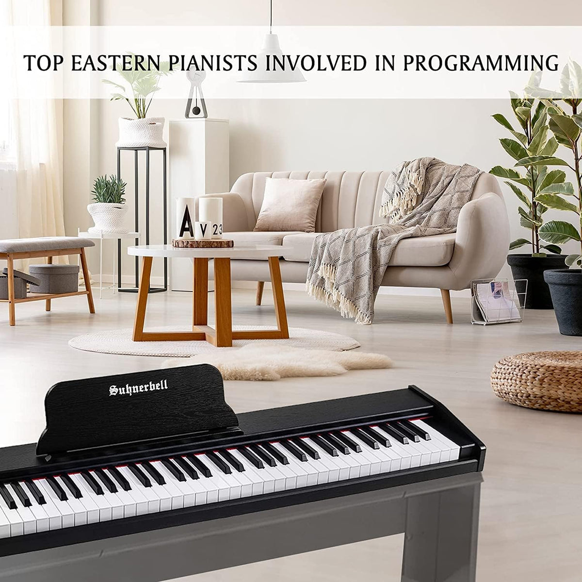88 Key Full Size Weighted Digital Piano Keyboard with Pedal X44480