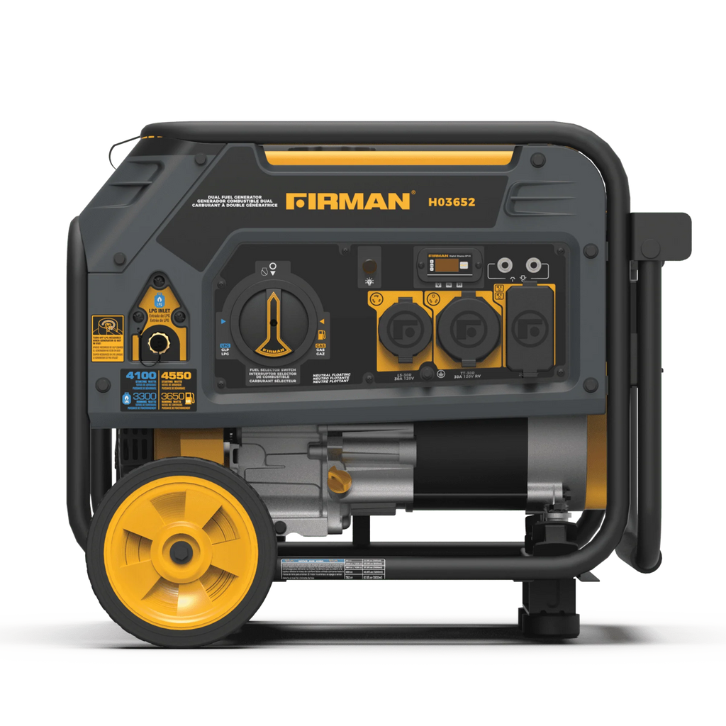 4550/3650 Watt Dual Fuel Recoil Start Generator D42123