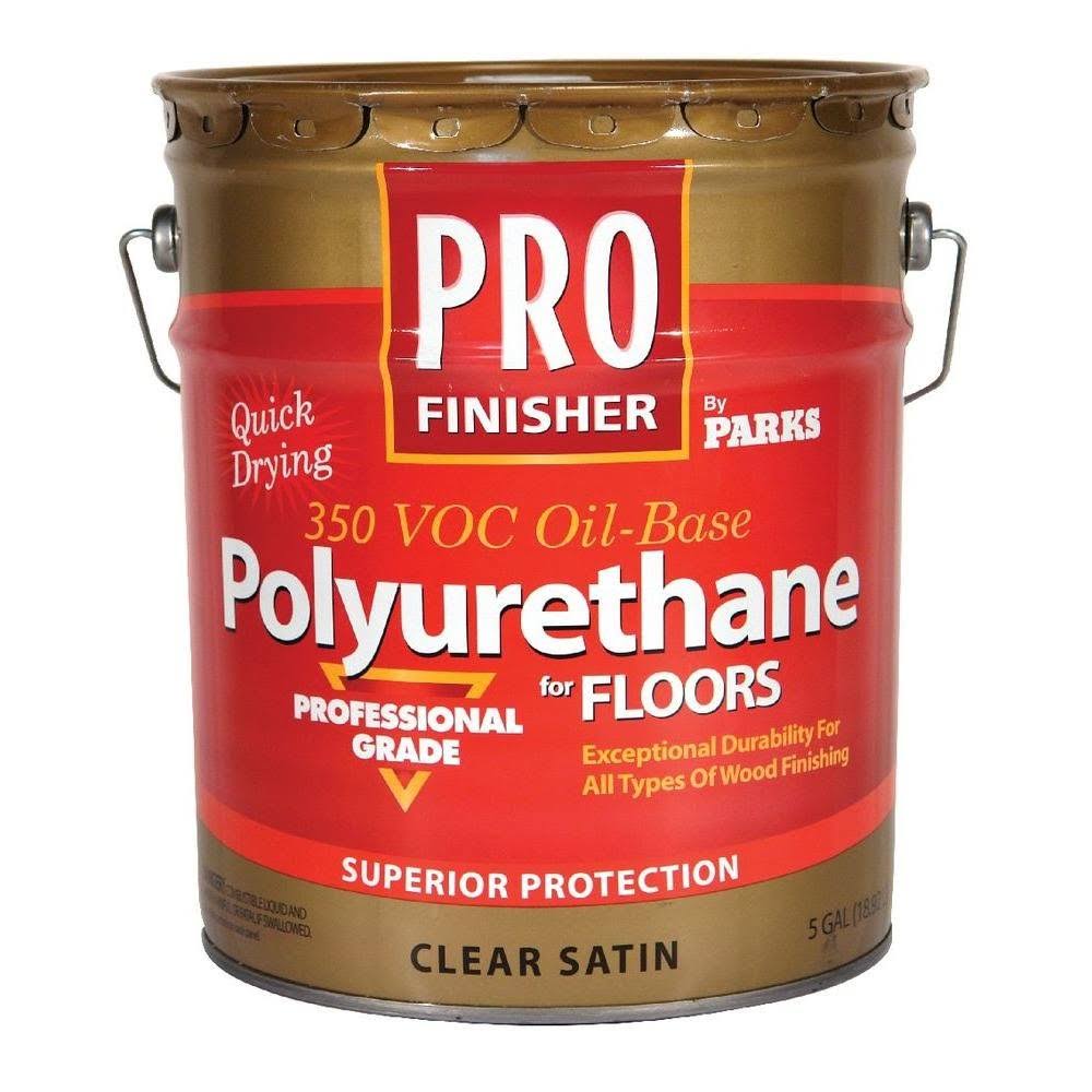 5 gal. Clear Satin Oil-Based Polyurethane C481