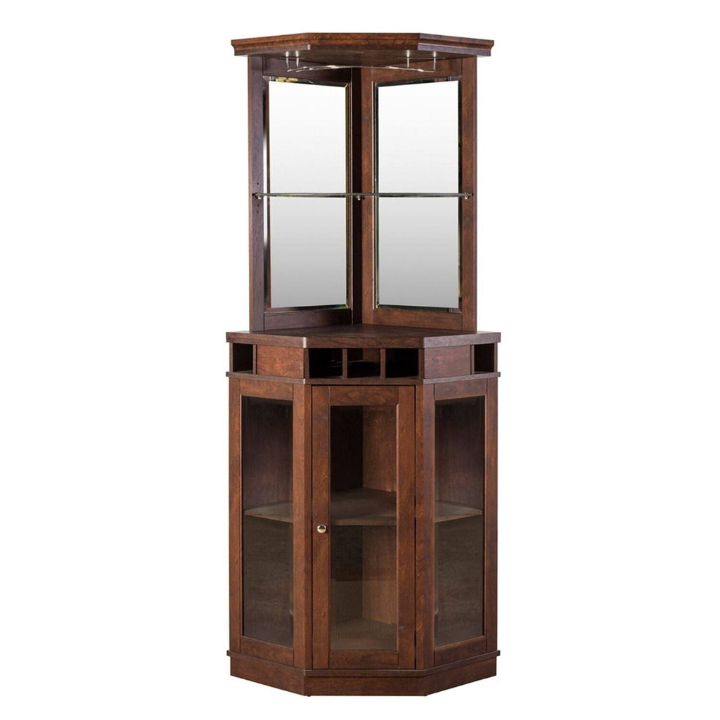 Corner Bar Unit Charcoal S819