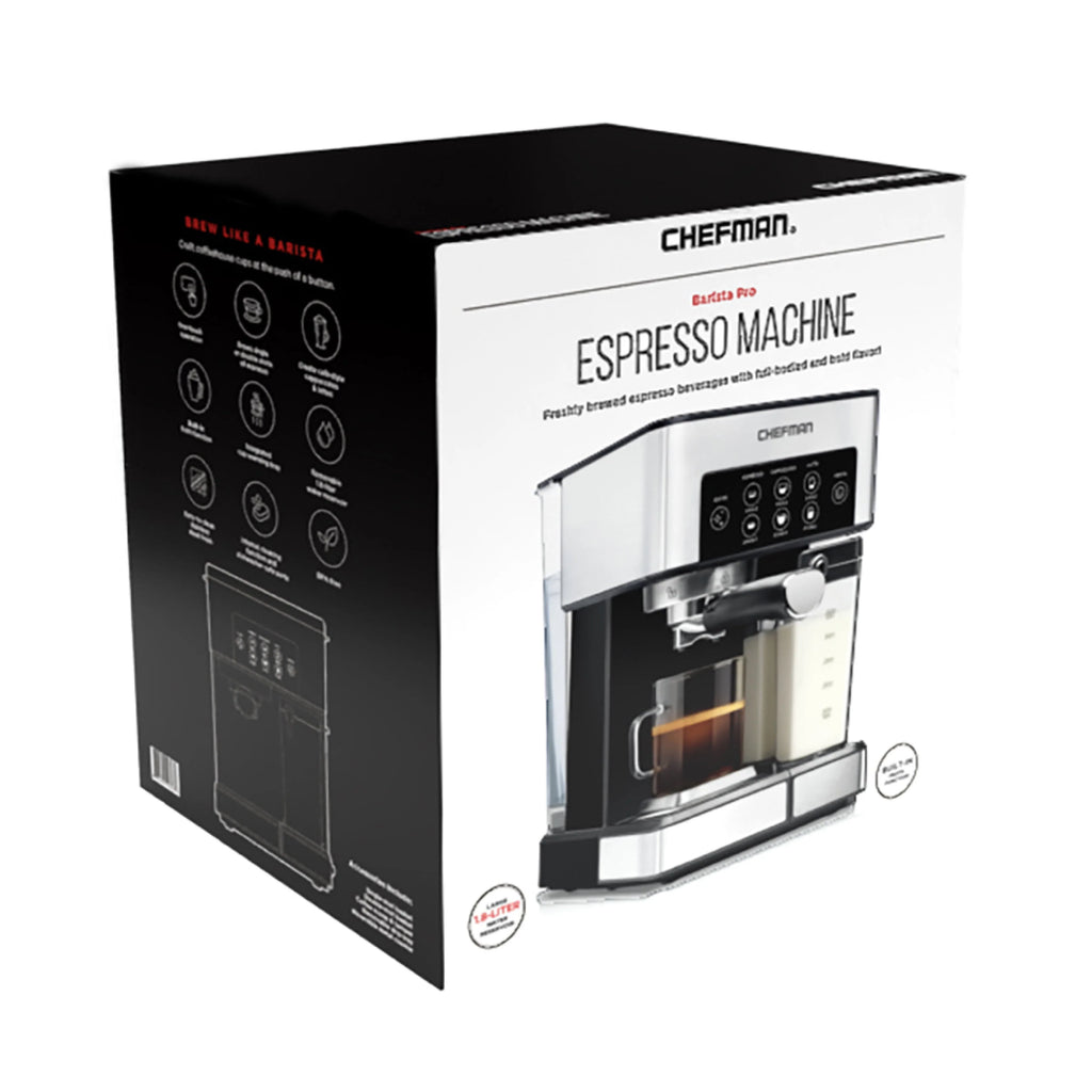 6-in-1 Espresso Machine with Milk Frother I81822