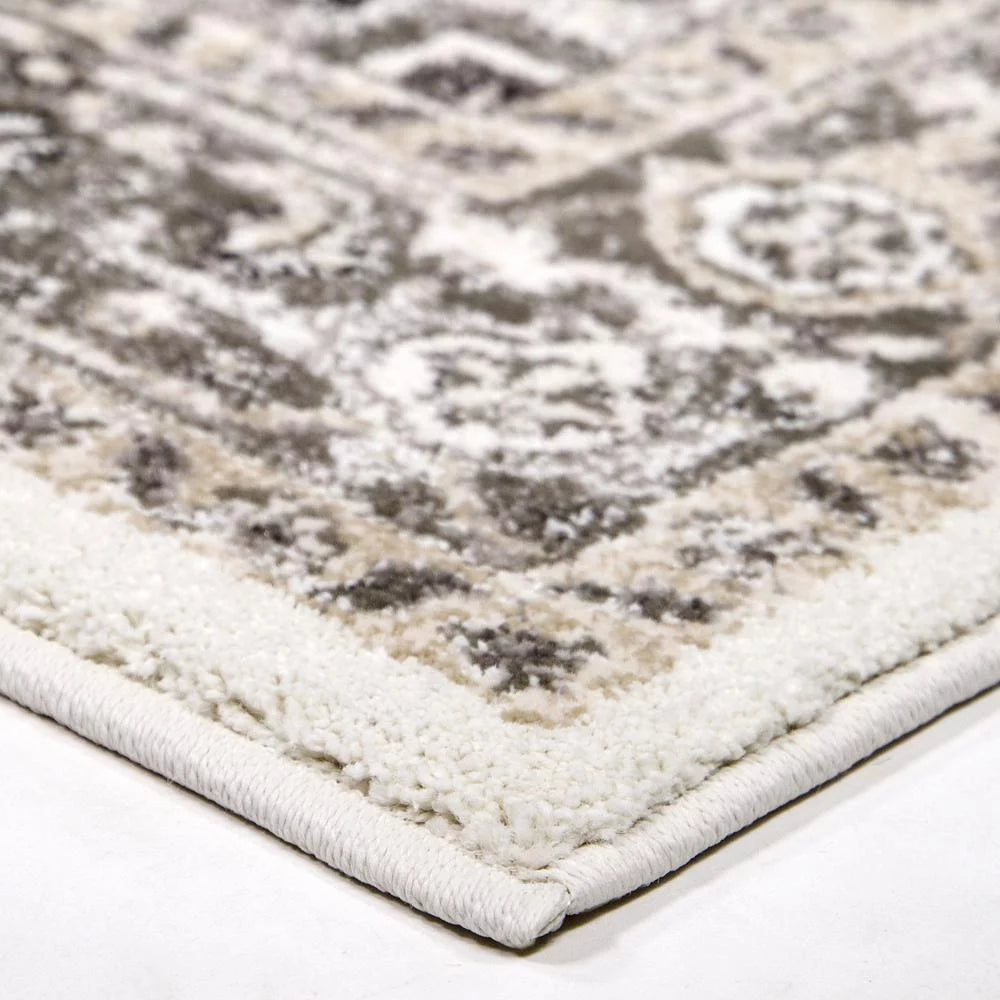 Natural Floral Area Rug G297