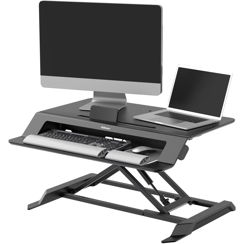 Black Sit-Stand Workstation Z1210