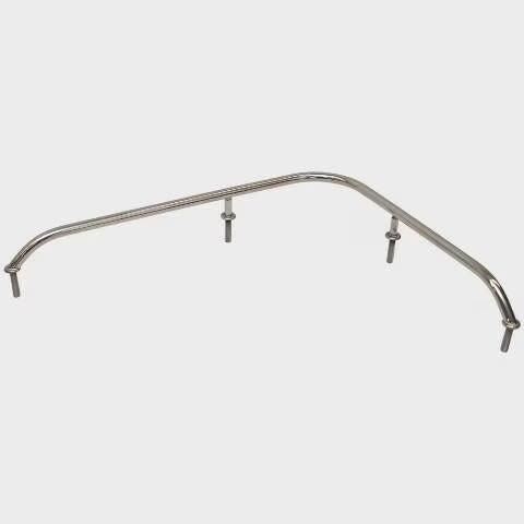 4-Post Polished Stainless Steel Corner Grab Rail K55607