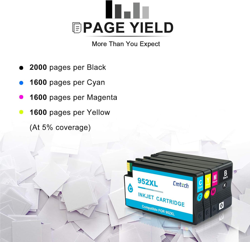 952XL Ink Cartridge Pack of 2 W7900