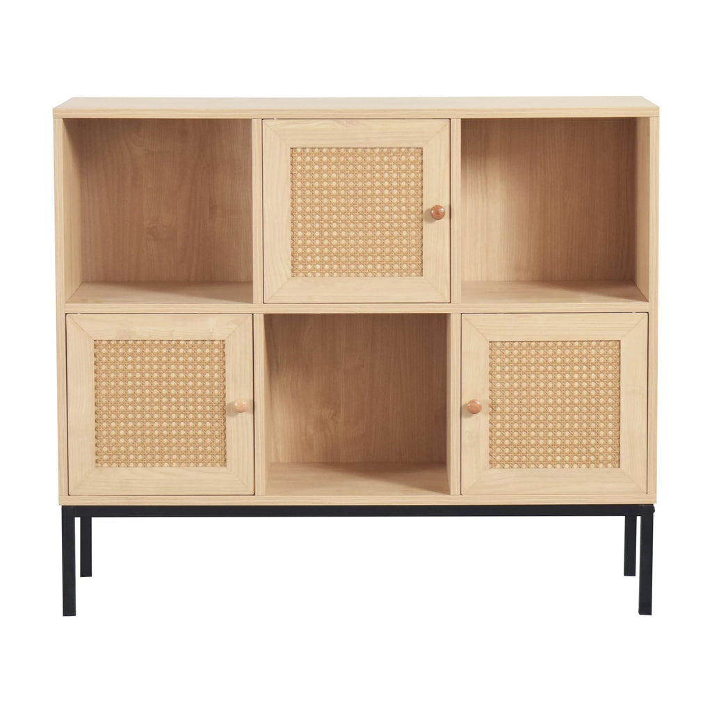 Cube Organizer Display Shelf with 3 Drawers H4881