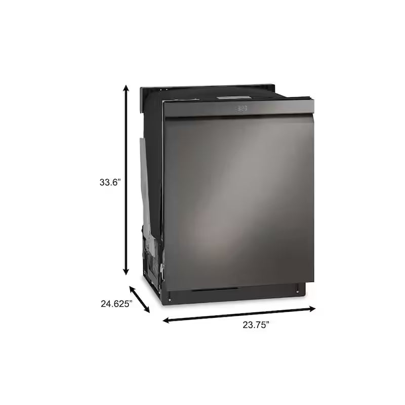Black Stainless Steel Smart Dishwasher U458383