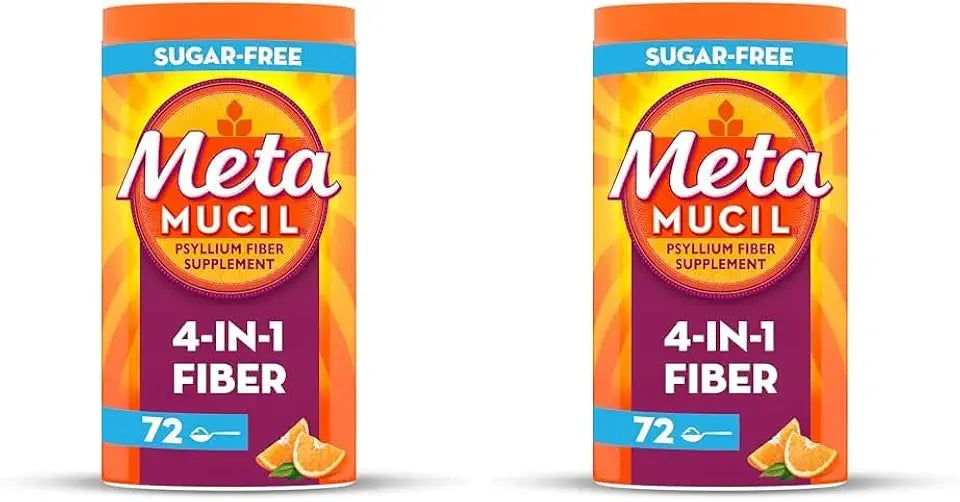 Orange SugarFree Fiber Powder 4-in-1 Pack of 2 Y6580
