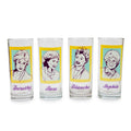 4 Piece 10-Ounce Glass Tumbler Set P207