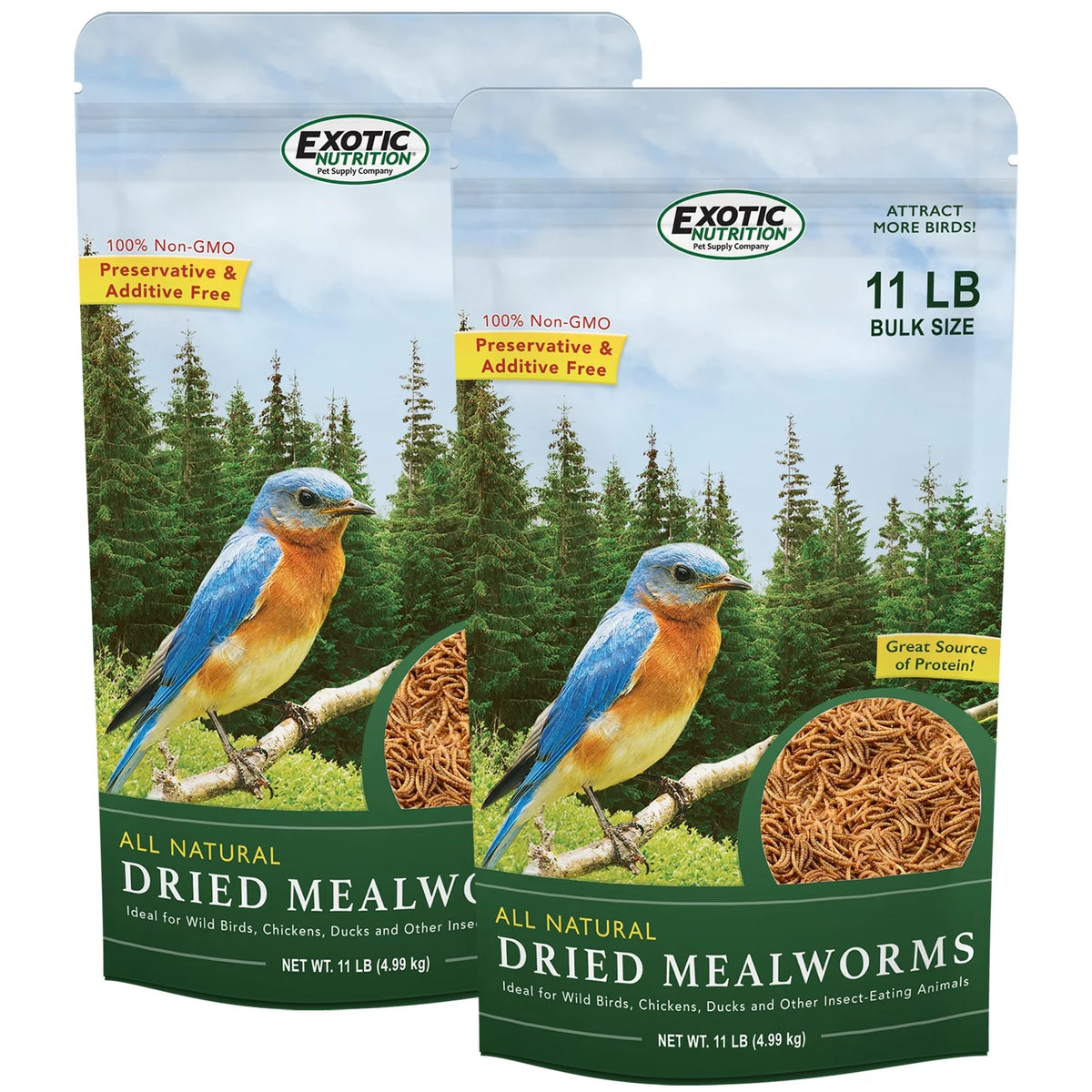 Dried Mealworms 22 lb I1070