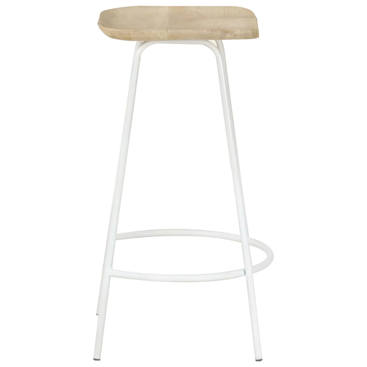 Solid Mango Wood Bar Stools 2 pcs B456