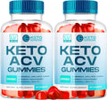 Keto ACV Gummies Supplement 1050mg 2 Pack H77531