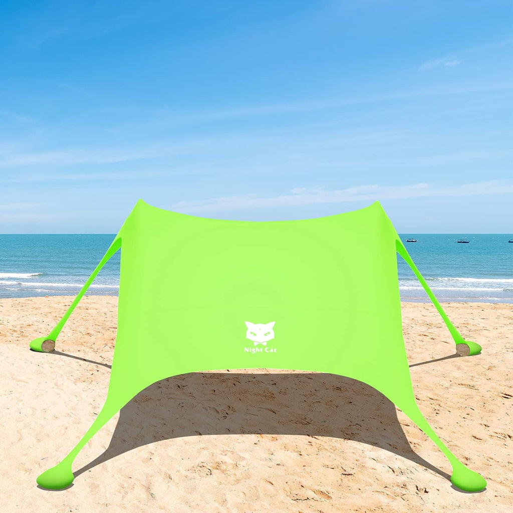 7x7ft Pop Up Beach Tent Sun Shade Canopy H65595