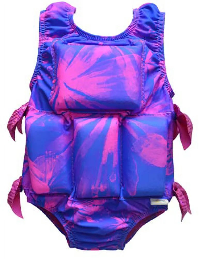 Air Brushed Leopard Swimwear Flotation Life Vest M6620