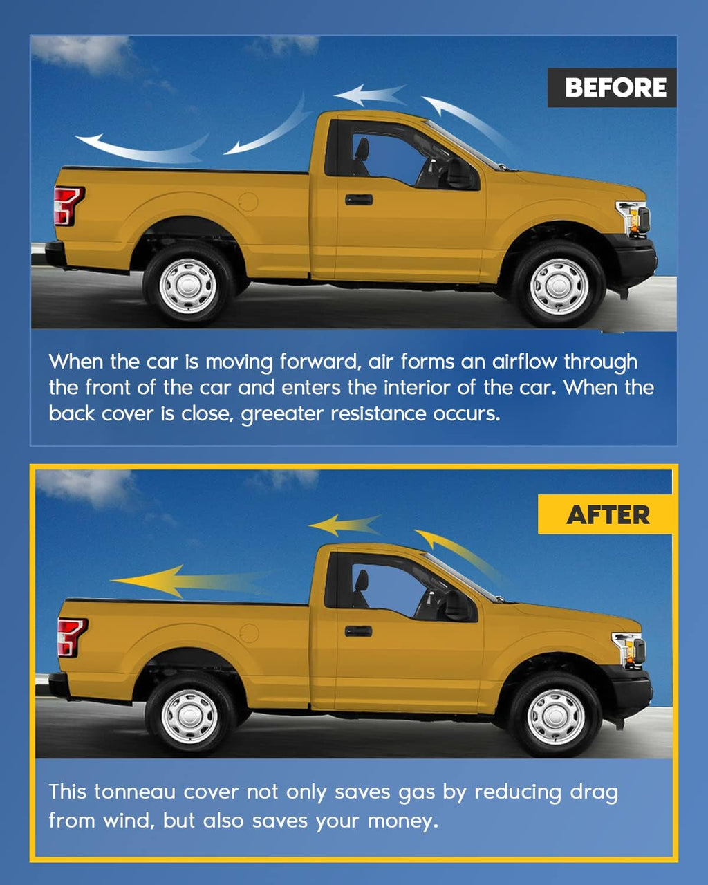 Hard Tri-Fold Truck Bed Tonneau Cover M810782