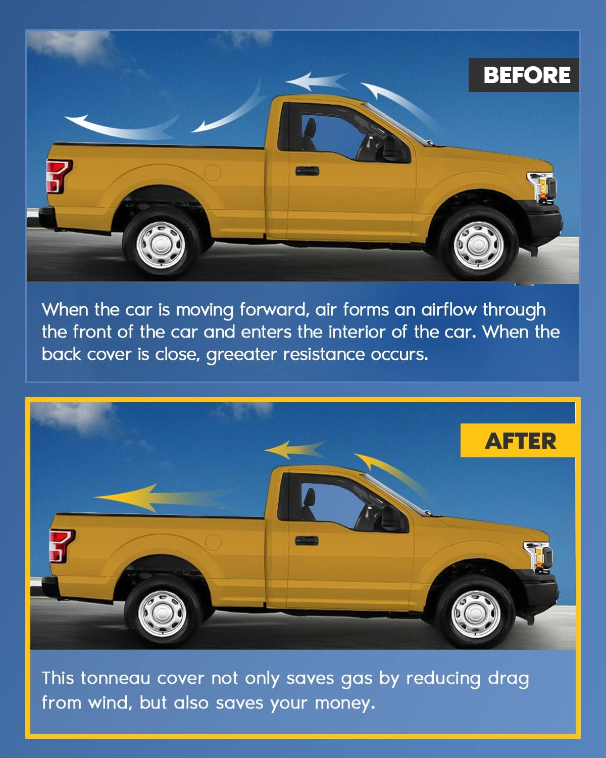 Hard Tri-Fold Truck Bed Tonneau Cover M810782