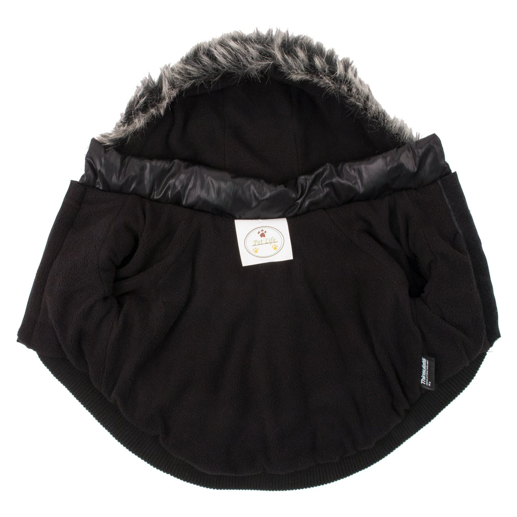 3M Insulated Dog Coat Parka with Removable Hood K2637